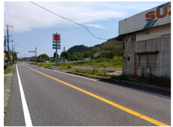 いすみ市新田、土地の画像です