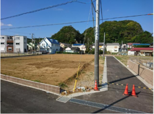 勝浦市興津、土地の画像です