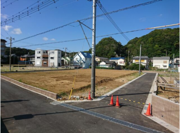 勝浦市興津、土地の画像です
