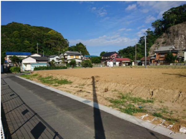 勝浦市興津、土地の画像です