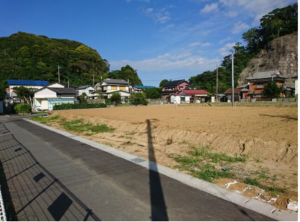 勝浦市興津、土地の画像です