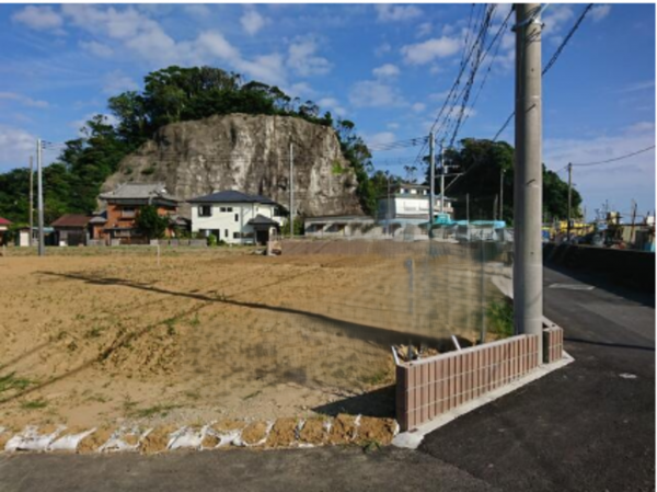 勝浦市興津、土地の画像です