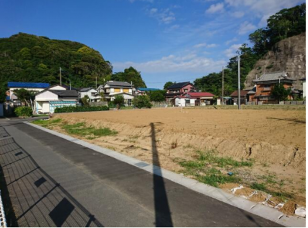 勝浦市興津、土地の画像です