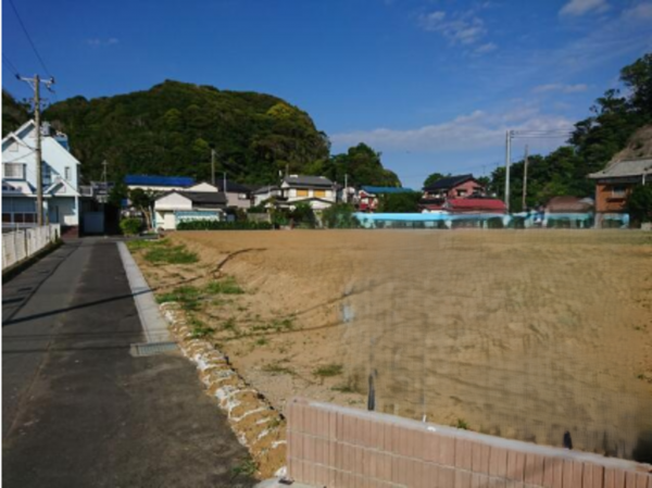 勝浦市興津、土地の画像です