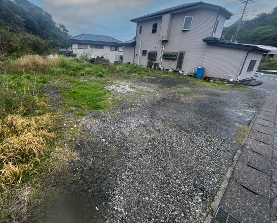 勝浦市鵜原、土地の画像です