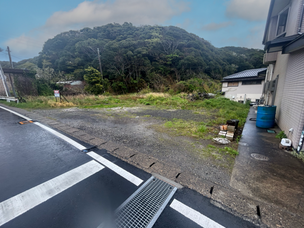 勝浦市鵜原、土地の画像です
