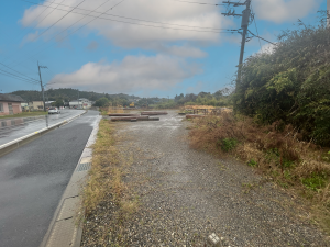 勝浦市上植野、土地の画像です