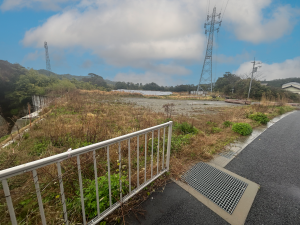 勝浦市上植野、土地の画像です