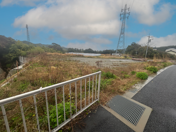 勝浦市上植野、土地の画像です