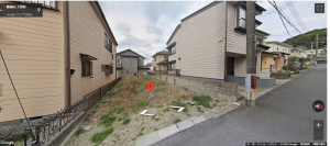 勝浦市墨名、土地の画像です