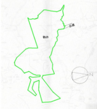 いすみ市山田、土地の間取り画像です