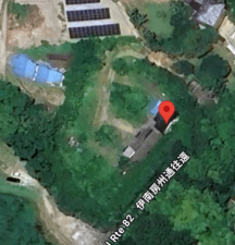 勝浦市植野、土地の間取り画像です