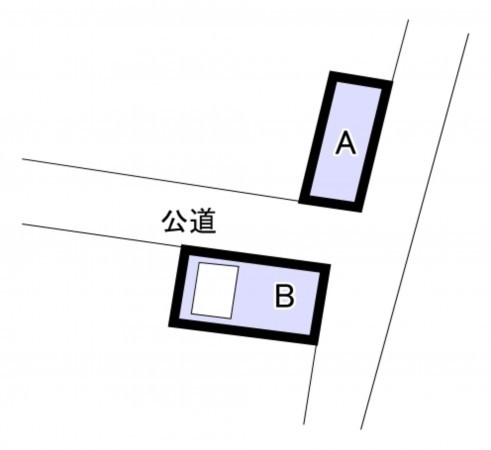 夷隅郡御宿町岩和田、土地の間取り画像です