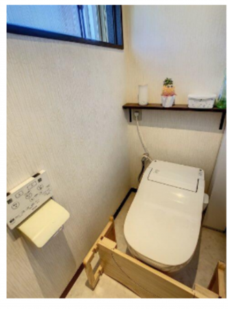 いすみ市岬町、中古一戸建てのトイレ画像です