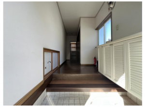 いすみ市大原、中古一戸建ての玄関画像です