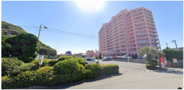 いすみ市岬町、マンションの外観画像です