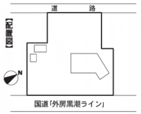 いすみ市大原、収益物件/店舗の間取り画像です