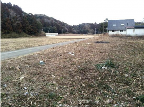 長生郡睦沢町寺崎、土地の画像です