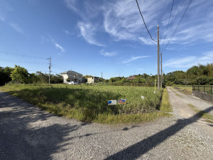長生郡睦沢町川島、土地の画像です