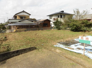 長生郡睦沢町上市場、土地の画像です