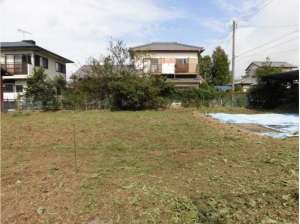 長生郡睦沢町上市場、土地の画像です