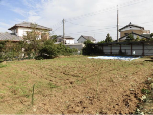 長生郡睦沢町上市場、土地の画像です