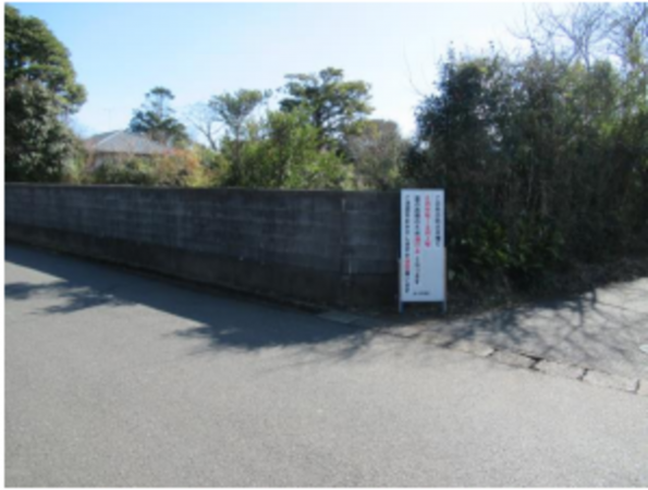 いすみ市深堀、土地の画像です