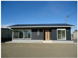 いすみ市日在、新築一戸建ての外観画像です