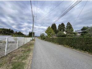 いすみ市山田、土地の画像です
