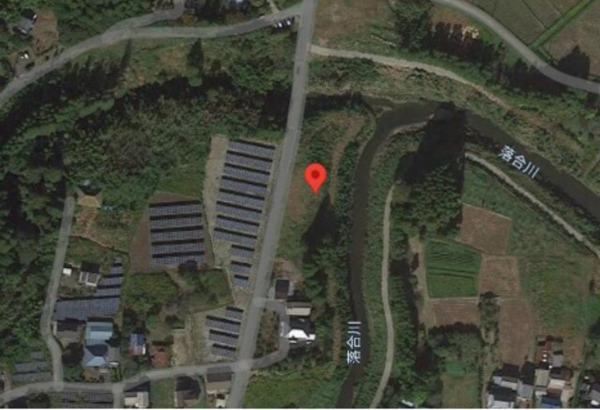 いすみ市山田、土地の画像です