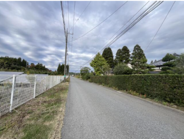 いすみ市山田、土地の画像です