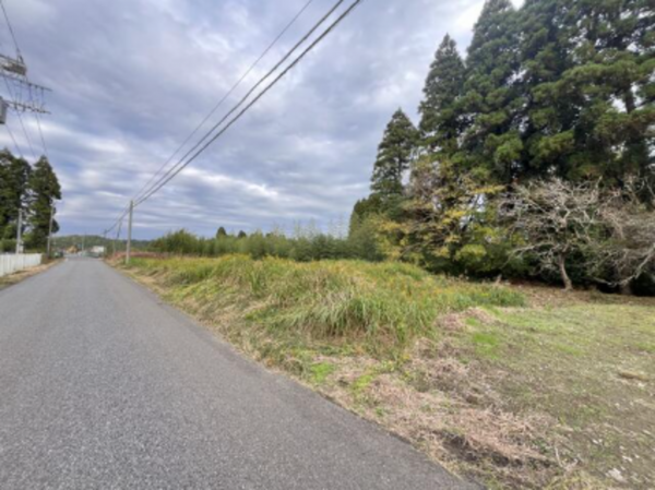 いすみ市山田、土地の画像です
