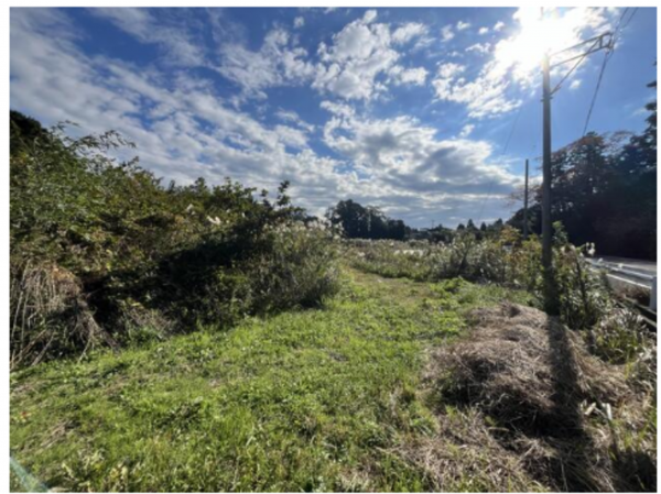 いすみ市岬町、土地の画像です