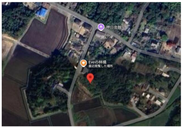 いすみ市岬町、土地の間取り画像です