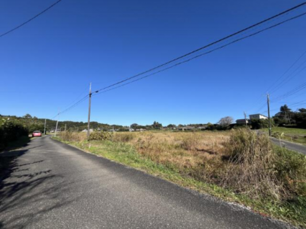 いすみ市上布施、土地の画像です