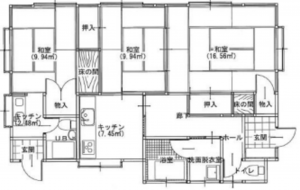 いすみ市新田野、収益物件/アパートの間取り画像です