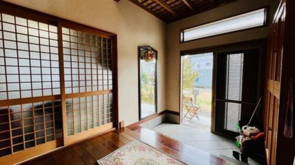 いすみ市大原、中古一戸建ての玄関画像です