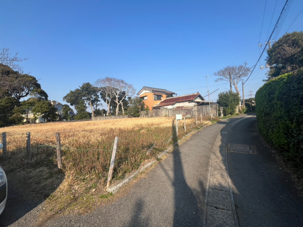 いすみ市深堀、土地の画像です
