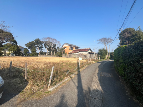 いすみ市深堀、土地の画像です