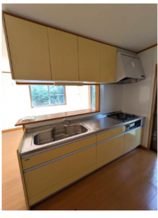 いすみ市岬町、中古一戸建てのキッチン画像です