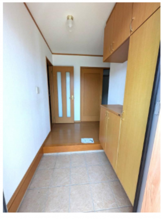 いすみ市岬町、中古一戸建ての玄関画像です