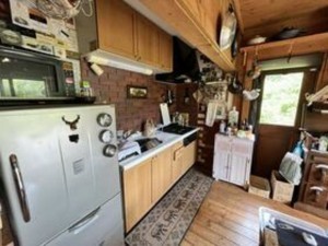 夷隅郡大多喜町粟又、中古一戸建てのキッチン画像です