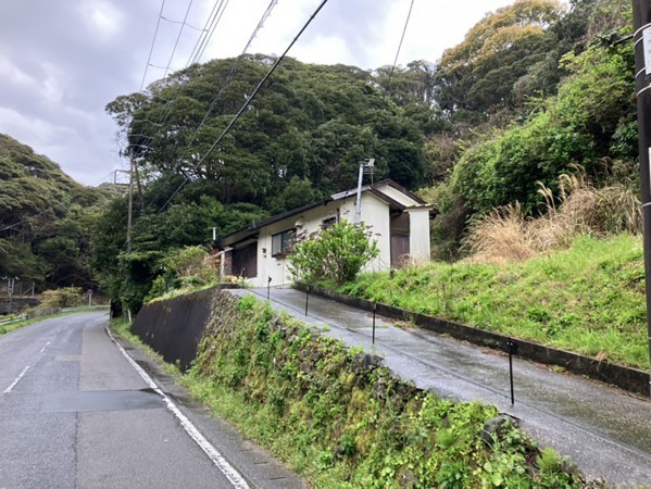 勝浦市鵜原、土地の外観画像です