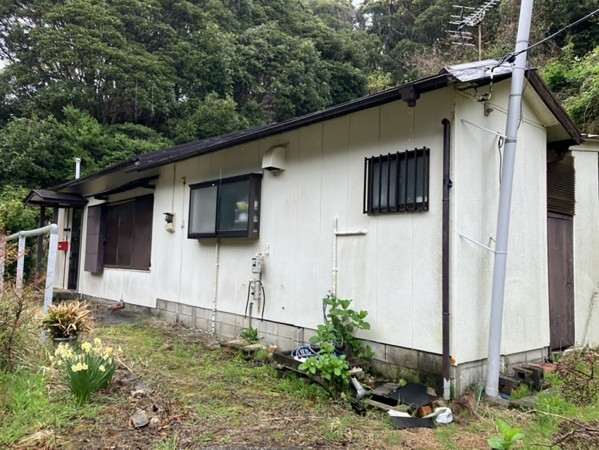 勝浦市鵜原、土地の外観画像です