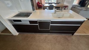 いすみ市日在、中古一戸建てのキッチン画像です