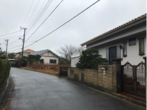 いすみ市大原台、土地の画像です
