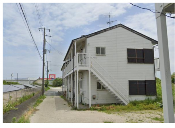 いすみ市岬町、収益物件/アパートの外観画像です