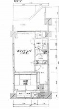いすみ市岬町、マンションの間取り画像です
