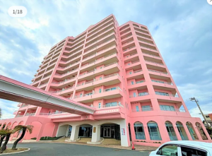 いすみ市岬町、マンションの外観画像です