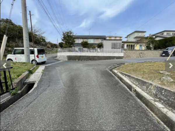 夷隅郡御宿町新町、土地の画像です